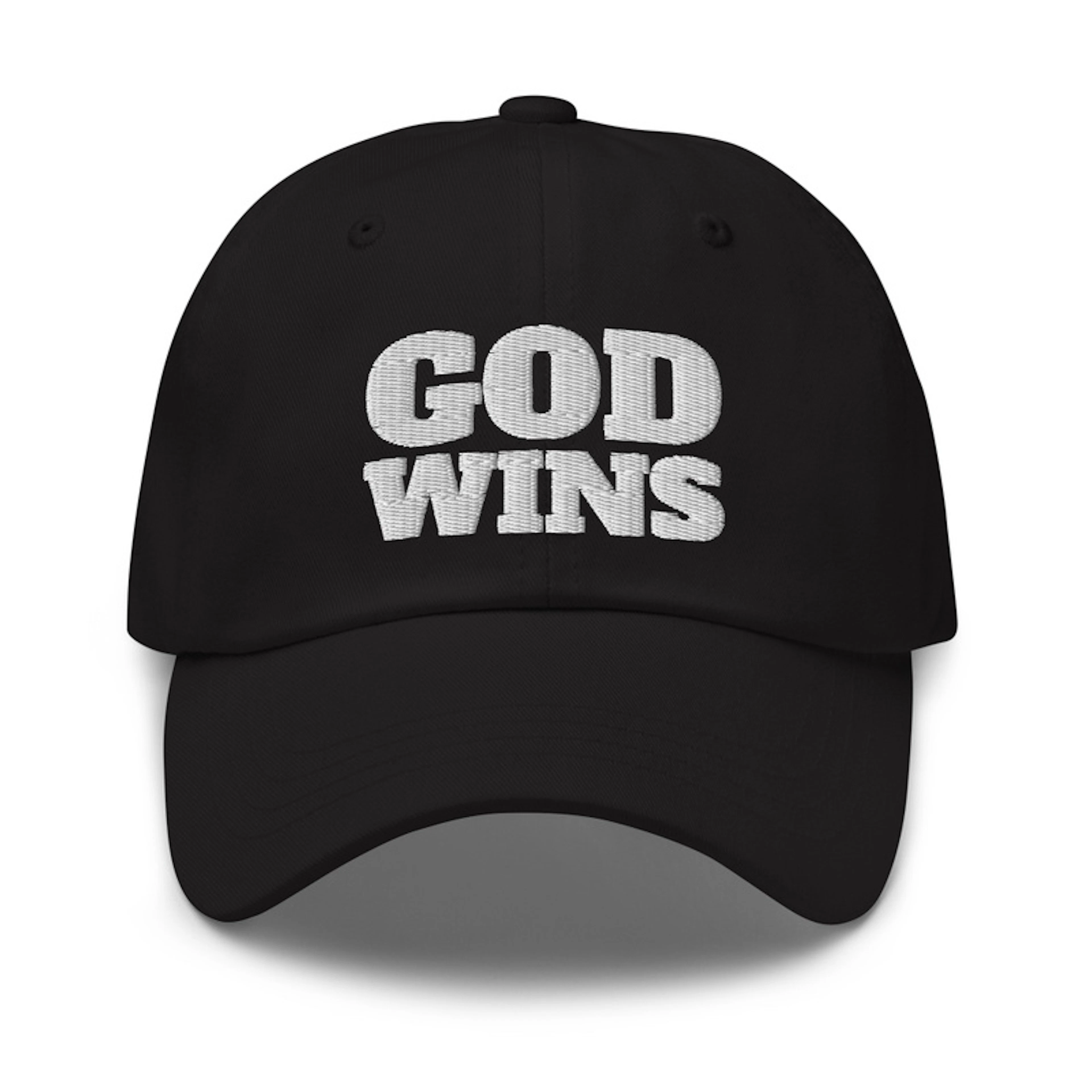 God Wins Dad Hat